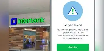 Interbank NO funciona: usuarios reportaron fallas en app, pago con tarjeta y retiro de dinero Interbank NO funciona: usuarios reportaron fallas en app, pago con tarjeta y retiro de dinero