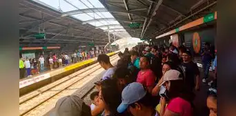 Línea 1 del Metro de Lima: reportan avería de tren eléctrico en la estación Los Jardines
