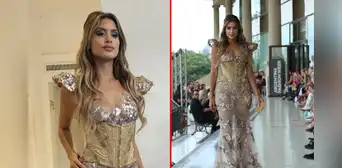 Milett Figueroa brilló como modelo en la Argentina Fashion Week: así fue su desfile en pasarela