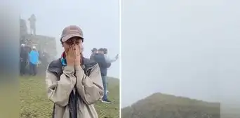 Turista se decepciona tras visitar Machu Picchu con neblina y le dicen: “Fuiste muy temprano” Turista se decepciona tras visitar Machu Picchu con neblina y le dicen: “Fuiste muy temprano”