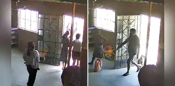 Delincuentes retienen y golpean a comerciante en bodega de Piura: niños testigos lloraron