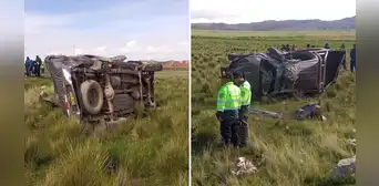 Tragedia en Puno: muere conductor de camioneta en plena huida tras presuntamente embestir a motocicleta