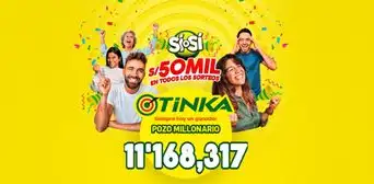 Resultados de La Tinka del 17 de marzo: revisa la jugada ganadora y pozo del próximo sorteo Resultados de La Tinka del 17 de marzo: revisa la jugada ganadora y pozo del próximo sorteo
