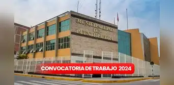 ¿Buscas TRABAJO en Lima? Municipio de Puente Piedra ofrece 610 EMPLEOS con SUELDOS de hasta S/4.500 ¿Buscas TRABAJO en Lima? Municipio de Puente Piedra ofrece 610 EMPLEOS con SUELDOS de hasta S/4.500