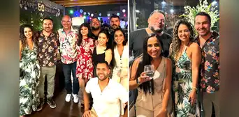 Ricardo Morán: así fue su fiesta de cumpleaños a la que fue el jurado de 'El gran chef: famosos'