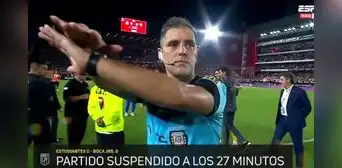 Partido Boca Juniors vs. Estudiantes quedó suspendido tras convulsión de Javier Altamirano Partido Boca Juniors vs. Estudiantes quedó suspendido tras convulsión de Javier Altamirano