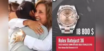 Rolex de Dina Boluarte no es una joya de “antaño” y su modelo sería posterior al 2020, indicó especialista
