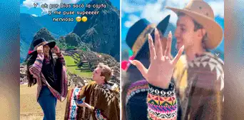 Estadounidense viaja al Cusco y sorprende a su novia peruana al proponerle matrimonio en Machu Picchu Estadounidense viaja al Cusco y sorprende a su novia peruana al proponerle matrimonio en Machu Picchu