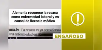 Alemania no ha reconocido la resaca como una “enfermedad laboral” Alemania no ha reconocido la resaca como una “enfermedad laboral”