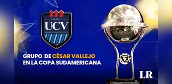 Grupo de la César Vallejo con Paolo Guerrero en la Copa Libertadores 2024