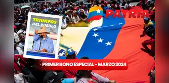 Bono Triunfos del Pueblo marzo 2024: regístrate y cobra nuevo subsidio mediante el Sistema Patria Bono Triunfos del Pueblo marzo 2024: regístrate y cobra nuevo subsidio mediante el Sistema Patria