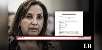 Dina Boluarte: declaraciones juradas revelan incremento de S/400.000 en solo 2 años