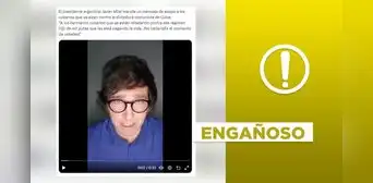 Mensaje de Javier Milei contra régimen cubano se grabó antes de ser presidente de Argentina Mensaje de Javier Milei contra régimen cubano se grabó antes de ser presidente de Argentina