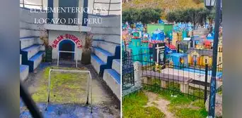 Peruano sorprende al mostrar el cementerio más excéntrico: “Tiene un mini-Matute” Peruano sorprende al mostrar el cementerio más excéntrico: “Tiene un mini-Matute”