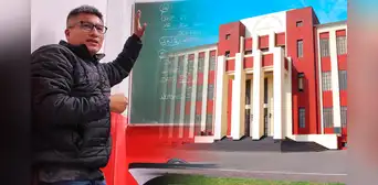 Profesor peruano sorprende a sus alumnos al contar cómo ingresó a la UNI: "Me eché a dormir en el examen" Profesor peruano sorprende a sus alumnos al contar cómo ingresó a la UNI: "Me eché a dormir en el examen"