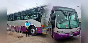 Así son los nuevos buses del Corredor Morado en SJL: con aire acondicionado y para 160 pasajeros Así son los nuevos buses del Corredor Morado en SJL: con aire acondicionado y para 160 pasajeros