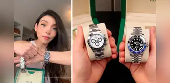 ¿Cómo comprar un reloj Rolex y comprobar de qué año es? Tiktoker lo explica