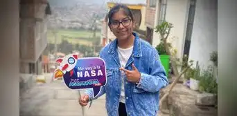 Andrea Huamán: la estudiante de Arequipa que llegó a la NASA es premiada por crear un robot Andrea Huamán: la estudiante de Arequipa que llegó a la NASA es premiada por crear un robot