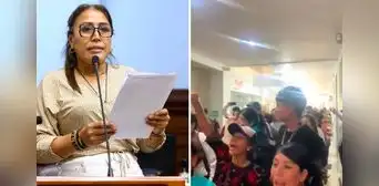 Ciudadanos de Huánuco rechazaron a congresista Medina por ley antiforestal: “El pueblo te repudia” Ciudadanos de Huánuco rechazaron a congresista Medina por ley antiforestal: “El pueblo te repudia”