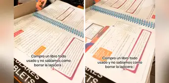 Madre revela secreto para eliminar manchas de lapicero en libro y dejarlo como nuevo: “Pongámoslo a prueba” Madre revela secreto para eliminar manchas de lapicero en libro y dejarlo como nuevo: “Pongámoslo a prueba”