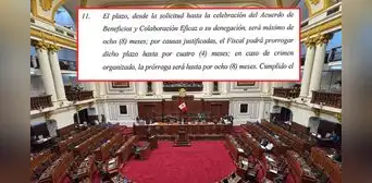 Ley que limita la colaboración eficaz con plazos recortados: ¿cuál es el camino que siguió hasta su publicación?
