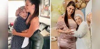 Melissa Klug anuncia el fallecimiento de su abuelita y le manda emotivo mensaje: "Cuídame siempre"