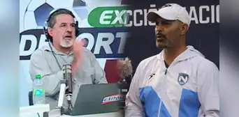 Gonzalo Núñez insulta al DT de Nicaragua en vivo previo al partido de la selección peruana
