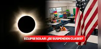 Eclipse Solar en Estados Unidos: ¿se van a suspender las clases este 8 de abril? Eclipse Solar en Estados Unidos: ¿se van a suspender las clases este 8 de abril?