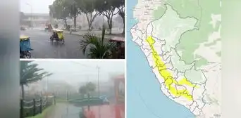 Senamhi advierte fuertes lluvias, nieve y granizo hasta el 24 de marzo en Lima y 17 regiones: ¿cuáles son?