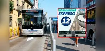 Expreso 12 del Metropolitano tendrá nueva parada: conoce su ruta y horarios Expreso 12 del Metropolitano tendrá nueva parada: conoce su ruta y horarios