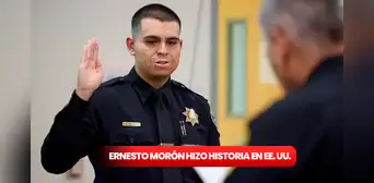 La historia del latino que se convirtió en el primer oficial de la Policía en Estados Unidos