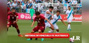 El aplastante historial de la Vinotinto vs. Guatemala antes del amistoso FIFA: ¿quién ganó más veces?