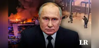 Vladimir Putin anuncia que han detenido a los culpables del tiroteo que dejó 133 muertos en Moscú Vladimir Putin anuncia que han detenido a los culpables del tiroteo que dejó 133 muertos en Moscú