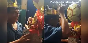 Estudiantes peruanos conmueven a su profesor con tierno gesto: “Sin duda, el mejor” Estudiantes peruanos conmueven a su profesor con tierno gesto: “Sin duda, el mejor”