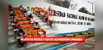 Nuevos ingresantes de San Marcos: revisa los resultados tras eliminación de puntaje mínimo Nuevos ingresantes de San Marcos: revisa los resultados tras eliminación de puntaje mínimo