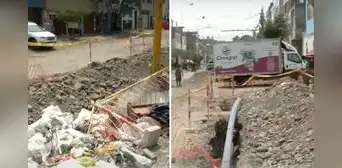 La Victoria: vecinos denuncian contaminación por obras inconclusas de la Municipalidad de Lima La Victoria: vecinos denuncian contaminación por obras inconclusas de la Municipalidad de Lima