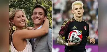 Isabella Taulund, novia de Oliver Sonne, envío tierno mensaje al futbolista en su debut con Perú Isabella Taulund, novia de Oliver Sonne, envío tierno mensaje al futbolista en su debut con Perú