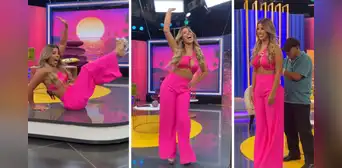¿Yahaira Plasencia se resbaló mientras conducía 'Al sexto día'? Cantante sorprende con insólito video