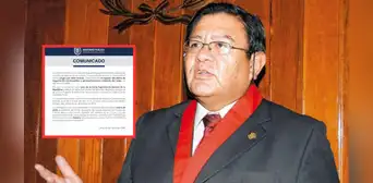 Presidente del JNE anunció que renunciará a antejuicio para responder a la Fiscalía Presidente del JNE anunció que renunciará a antejuicio para responder a la Fiscalía