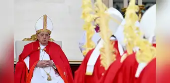 El papa Francisco sorprende al no leer la homilía en la misa del Domingo de Ramos El papa Francisco sorprende al no leer la homilía en la misa del Domingo de Ramos
