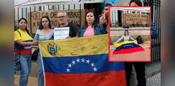 Venezolana realiza huelga de hambre para exigir apertura del Registro Electoral en el extranjero Venezolana realiza huelga de hambre para exigir apertura del Registro Electoral en el extranjero