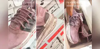 Peruano va a mall de SJL y se sorprende al encontrar 'zapatillas sucias': Es lo nuevo de Balenciaga
