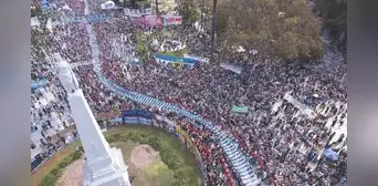Marchas a los 48 años del golpe de Estado en Argentina Marchas a los 48 años del golpe de Estado en Argentina