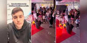 Peruana anima fiesta infantil en Italia y causa sensación: "Le puso la alegría"