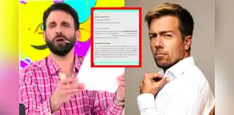 Julián Zucchi envía carta notarial a Rodrigo González y hace pedido: "No menciones mi nombre"