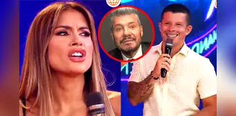 Milett Figueroa encara a Mario Hart por burlarse de que Marcelo Tinelli tiene 63 años: "Cállate" Milett Figueroa encara a Mario Hart por burlarse de que Marcelo Tinelli tiene 63 años: "Cállate"