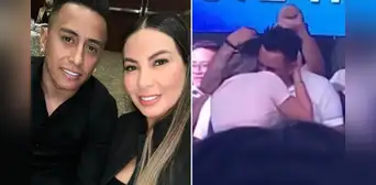 Christian Cueva y Pamela López se reconcilian y lloran en plena iglesia: Pasó la tormenta Christian Cueva y Pamela López se reconcilian y lloran en plena iglesia: Pasó la tormenta