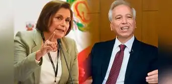 Inés Tello y Aldo Vásquez llegaron a la sede de la JNJ para ser reincorporados Inés Tello y Aldo Vásquez llegaron a la sede de la JNJ para ser reincorporados