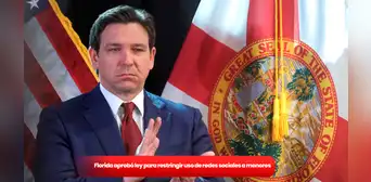 Florida: polémica ley prohíbe a menores de 14 años tener cuentas en redes sociales Florida: polémica ley prohíbe a menores de 14 años tener cuentas en redes sociales