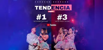 Corazón Serrano celebra éxito de 'No sufriré por nadie': "3 días somos número 1 en Perú" Corazón Serrano celebra éxito de 'No sufriré por nadie': "3 días somos número 1 en Perú"